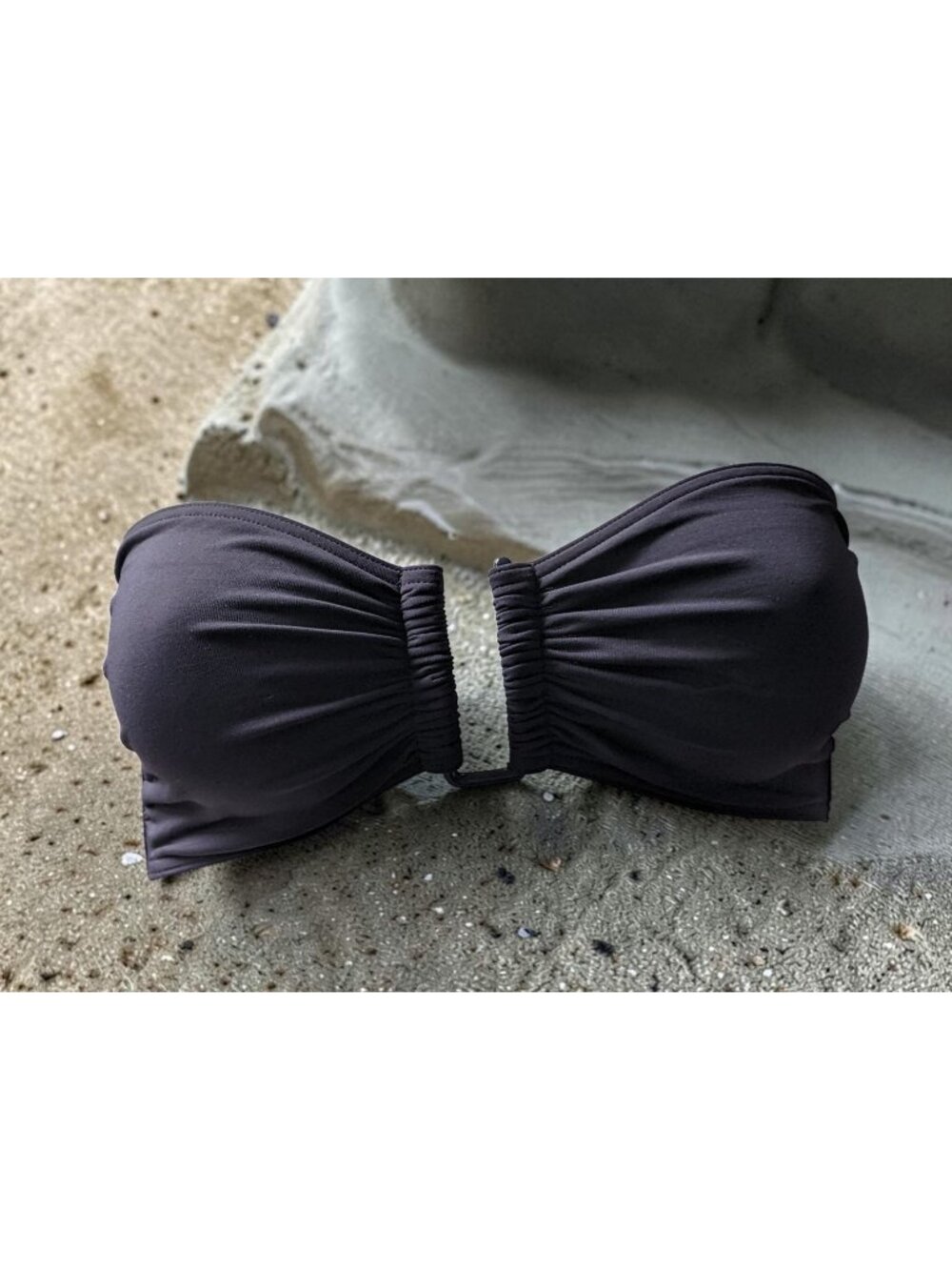 ERES Show Duni Bandeau Bikini Top in Navy Size 42 US 10 NWT